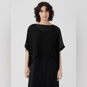Glamour Classic Black Poncho Dress Women’s Size 14W